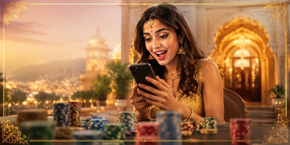 Indian players enjoying Andar Bahar card game